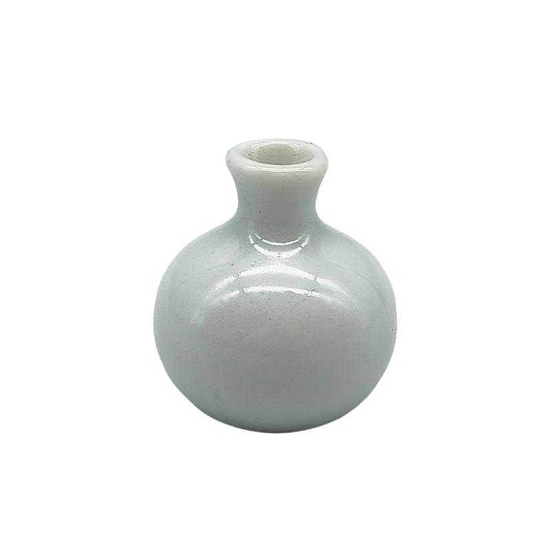 Mini Ceramic Tea Kit Simulation Kettle Plate Model Toy 1:12 Dollhouse Miniature Accessories Doll House Decoration