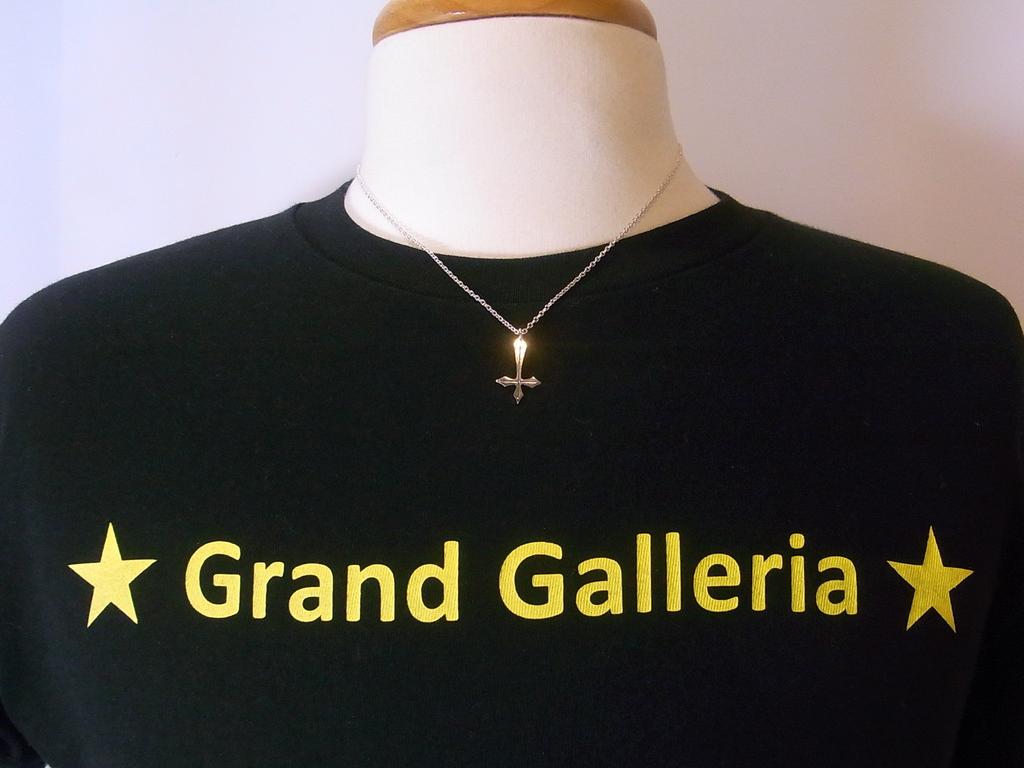 GRAND GALLERIA Silver 925 Handmade Inverted Cross Necklace Medium [GRAND GALLERIA] PDT-189 (55)