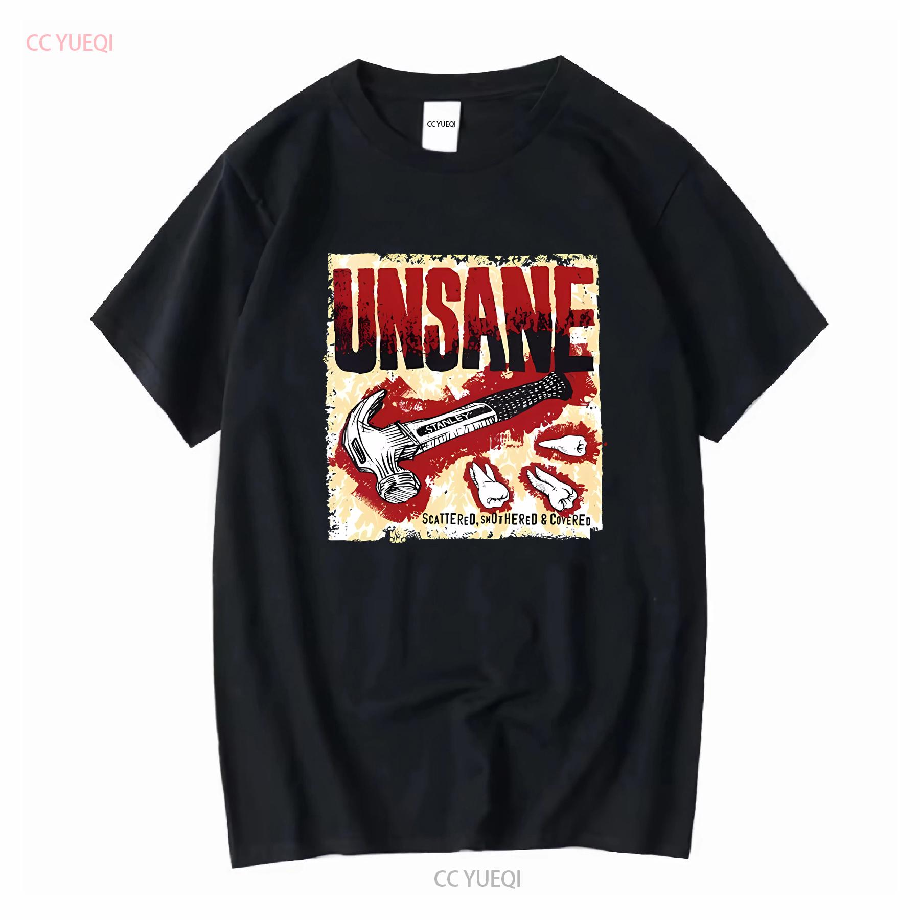 

poster Unsane rock band T shirt Black short sLEEVE ALL SIZES s TO 5xL ff2240 vintage Washed Versatile fashion designer clothes 4XL