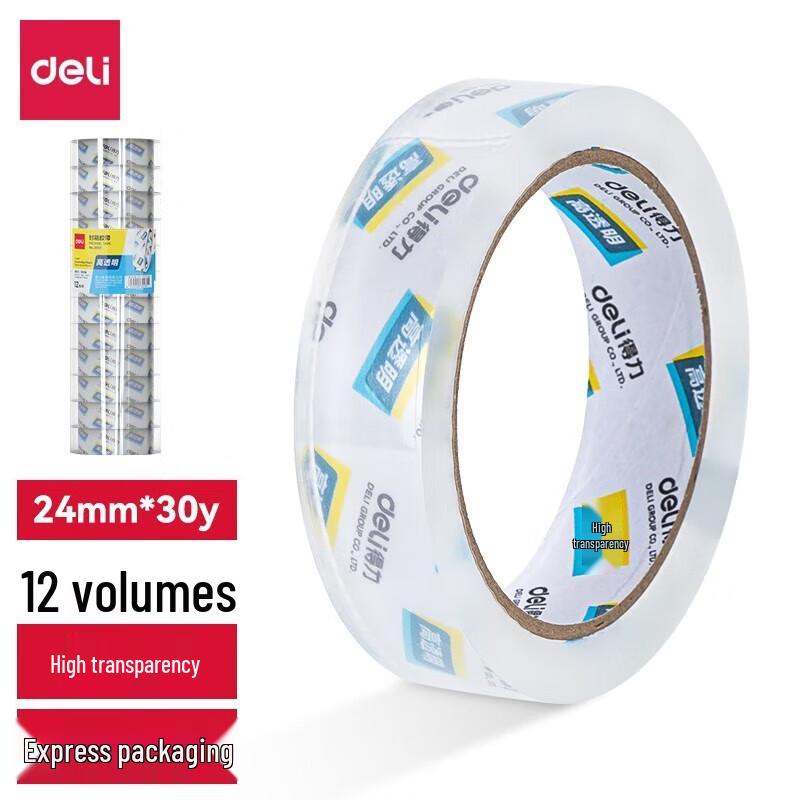 Deli Transparent Packaging Tape