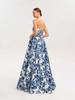 2025 Off-Shoulder European & American Spring/Summer Evening Dress - Elegant Fairy Style with Three-Dimensional Tailoring