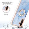 YB IMD Series-17 Style-E For Samsung Galaxy A35 5G Cover Kickstand Electroplating TPU Phone Shell