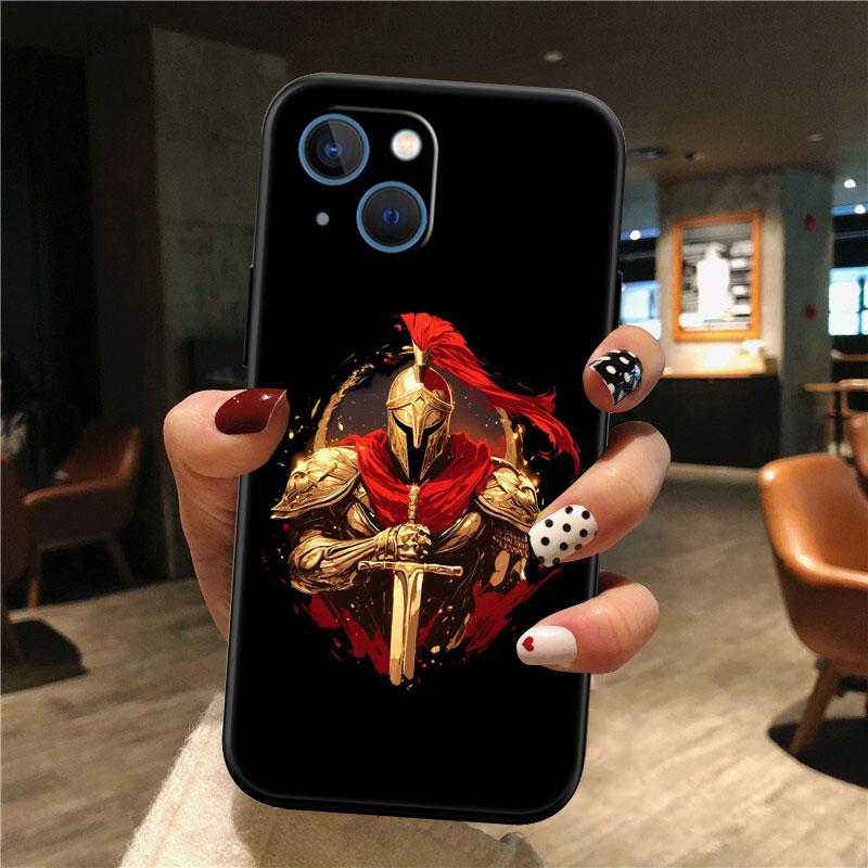 

Spartan Warrior Shell Phone Case for Samsung Galaxy S20 S21 S22 Ultra FE Plus A21S A22 A24 A25 A26 A30 A30S A31 Galaxy S22 Ultra 5G