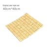 Bamboo Summer Mahjong Seat Cushion - Breathable Cool Mat for Office Chair, Stool, Car, or Home