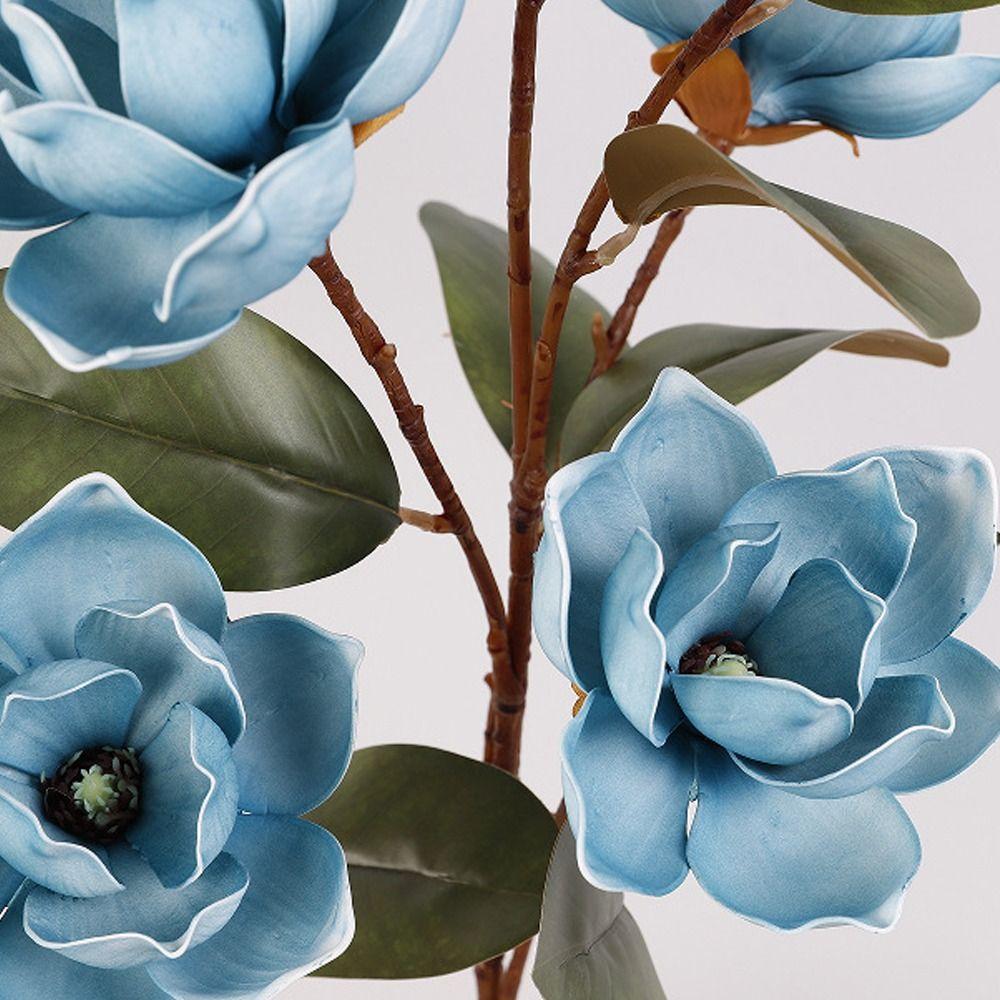 97cm Simulation Big Magnolia Floral Art Fake Flower Artificial Orchid Flowers  Home Office Decor
