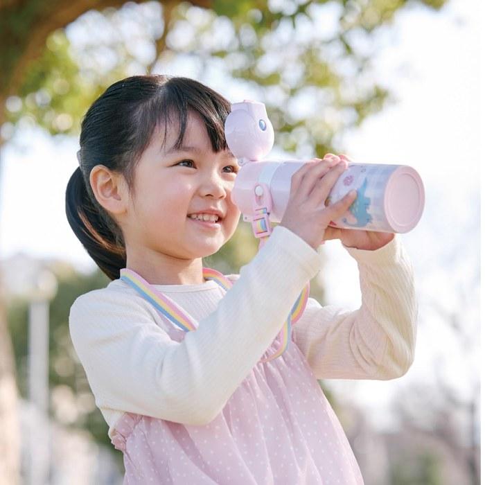 Skater Water Bottle 2-Way 470ml/430ml Rika-chan Stainless Steel Thermos Kids