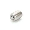 2pcs Conveyor Ball Roller Stainless Steel Ball Transfer Unit Bolt Locating Pin Ball Rollers With Set Screw