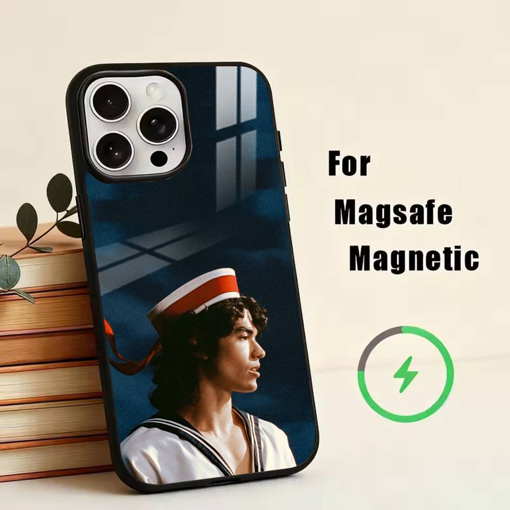 Conan Gray Wishbone Phone Case For iPhone17,16,15,14,13,12,11 Plus,Pro Magnetic For Magsafe Wireless Charging