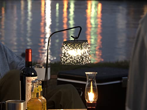 CAPTAIN STAG CS Stainless Steel Lantern Shade with Storage Bag, Silver, Made in Japan (Tsubame-Sanjo) UK-5012