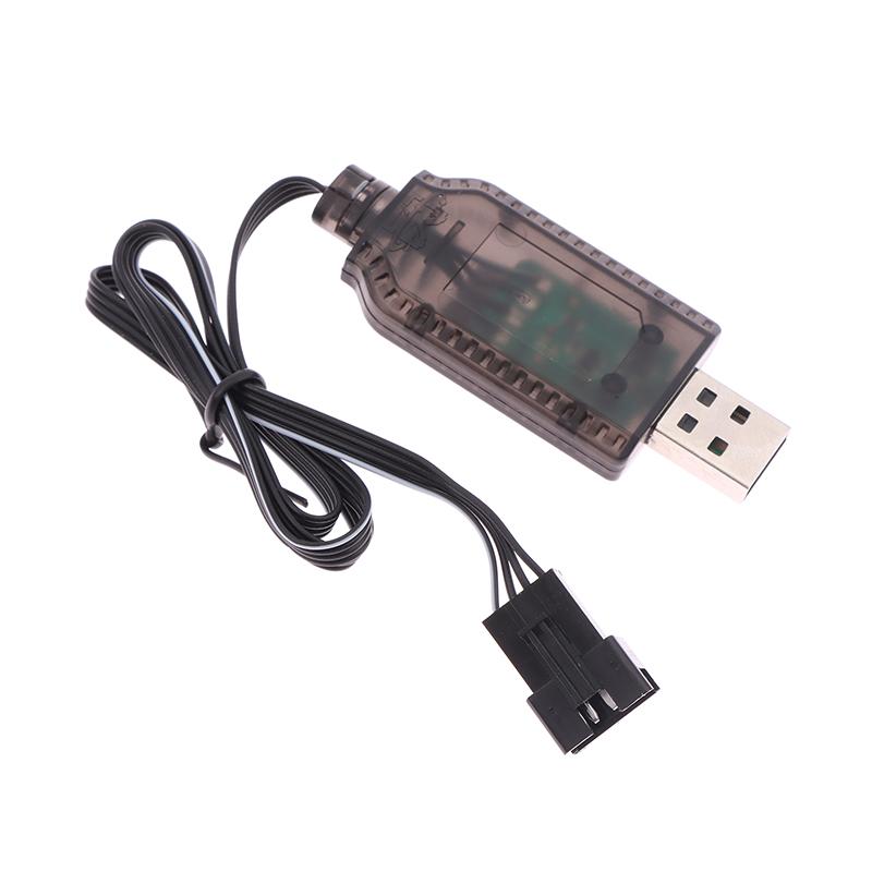 7.4V Sm4P Li-Ion Battery Reverse Charging Adapter Electric Toy Car E561 Excavator Charger Usb Cable