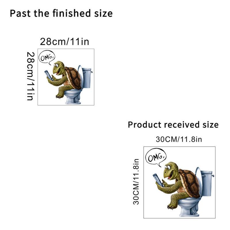 3D cat toilet sticker, wall sticker, bathroom toilet seat cover, decorative renovation, self-adhesive wall sticker