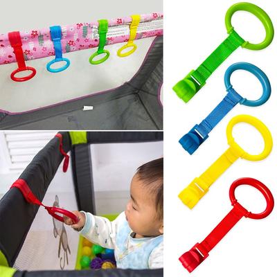 Help Baby Stand Pendants Bed Rings Baby Toys Baby Crib Hook Pull Ring For  Playpen