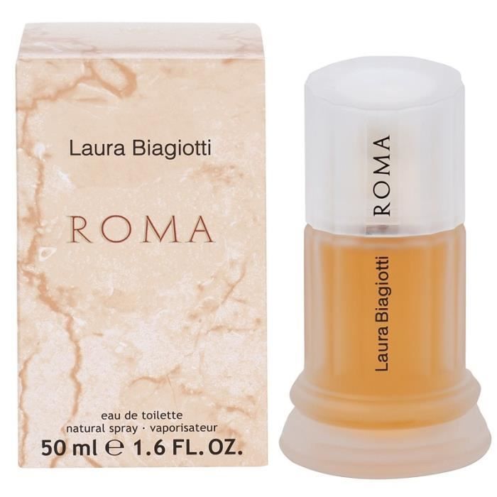 Eau de Toilette - Laura Biagiotti - Roma - 50ml - Oriental - Épices - Gourmand