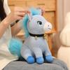22/30CM Kawaii Zittend Paard Pluche Speelgoed Schattig Rinkelend Kleine Pony Speelgoed Knuffel Zacht Dier Pop Kamerdecoratie