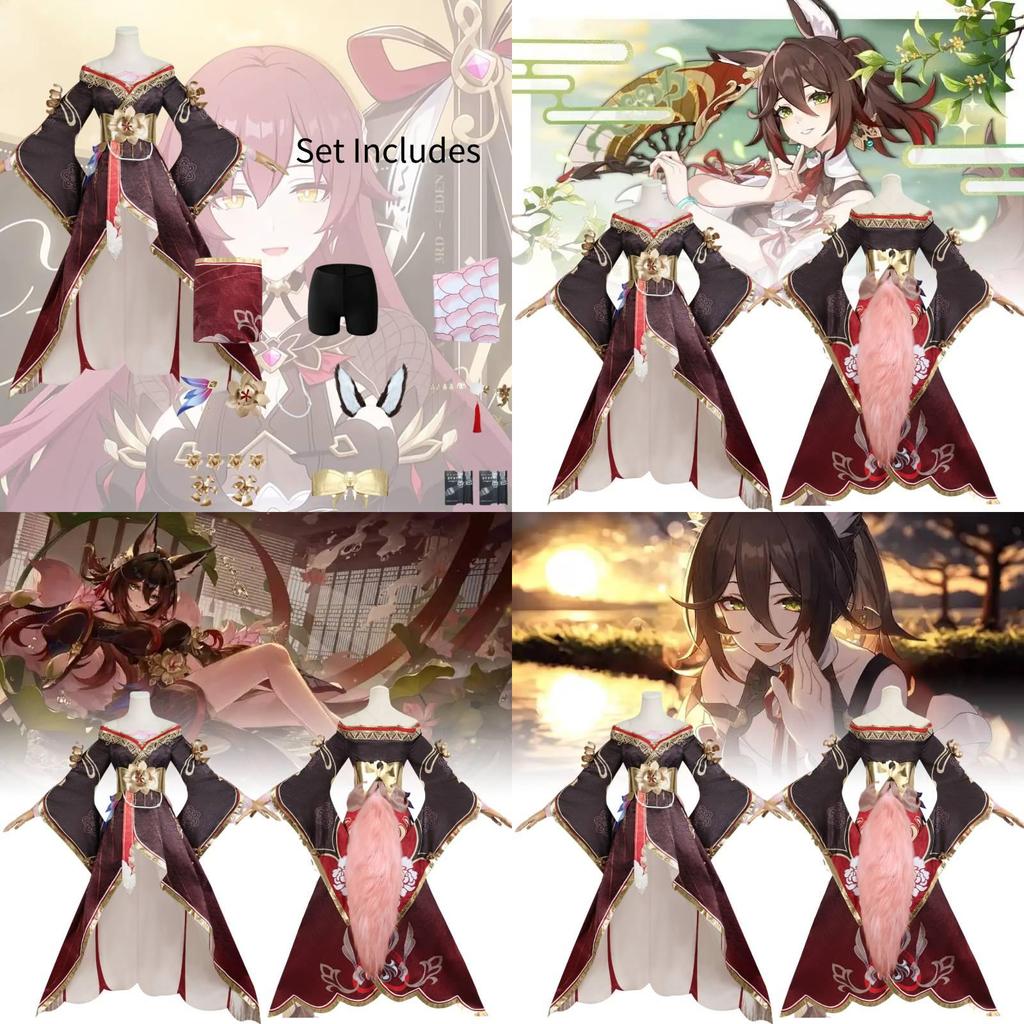 Atemberaubendes Cosplay-Kostüm von Yimeng Crumbling Stars And Sky Railway für Anime-Fans