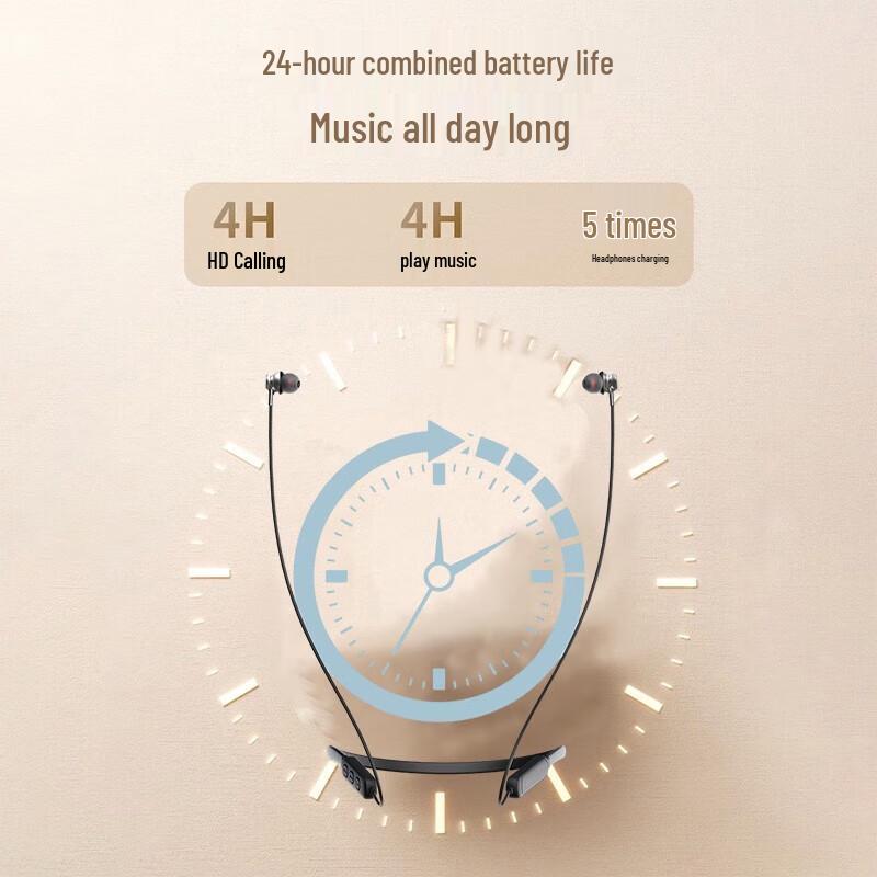 Jingweidu JD-04 Neckband Bluetooth Earphones