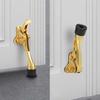 Heavy Duty Foot-Operated Door Stopper Adjustable Wall Mounted Door Holder  Home