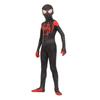 Disfraz para Niños Adultos Miles Morales Traje de Cosplay SpiderMans Into the Spider-Verse
