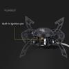 Portable Camping Gas Stove Cooking Burner Windproof 3800W High Power Flame Adjustable Foldable Design Outdoor Backpacking Stove