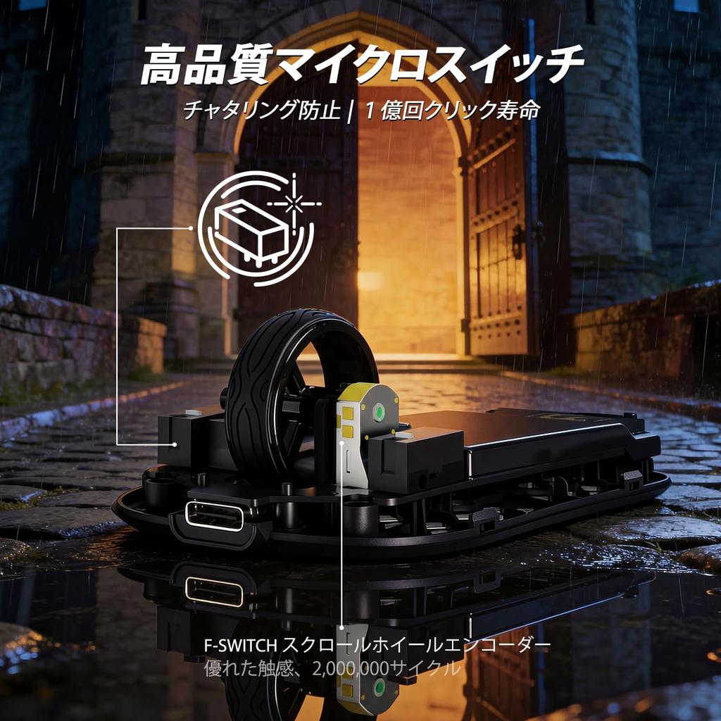 MAMBASNAKE M2 Genba Carbon Fiber Gaming PAW3395PRO 40000 BK52820 1ms High Durable 1000Hz Polling Dongle Ideal for Work or 5 Technical Standards