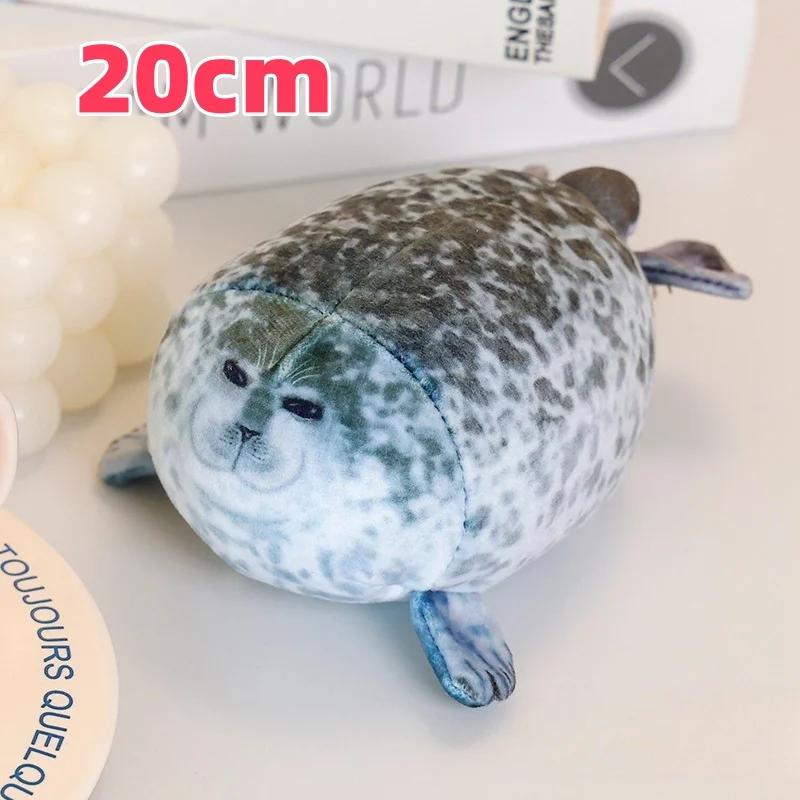 Simulationsrobbe Seelöwe Plüschtier Robbe Bequemes Baumwollkissen Geschenk
