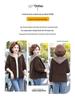 Mom's Spring 2025 Hooded Short Jacket for Women, Fashionable Casual Wear for Middle-Aged & Elderly
