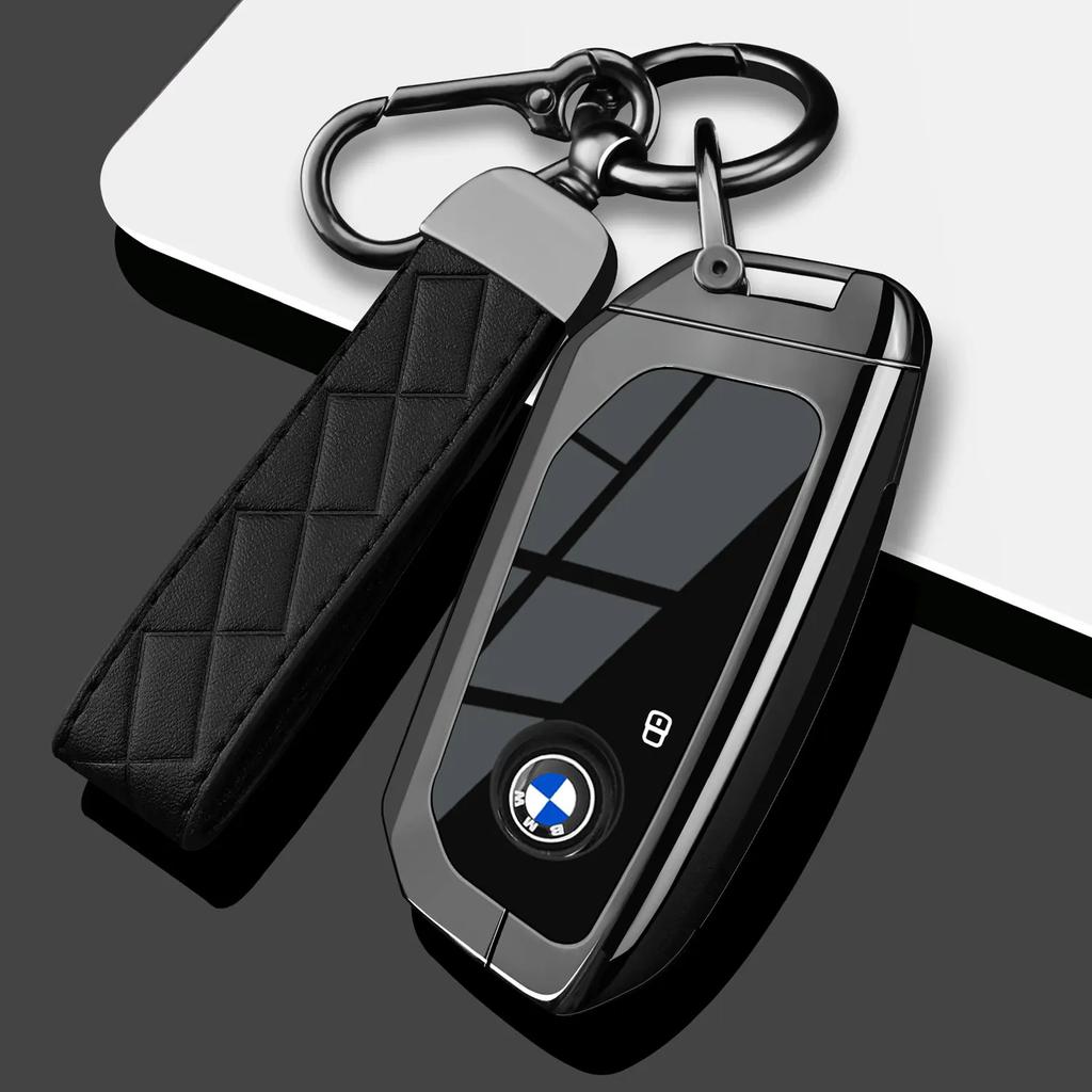Zinc Alloy Car Key Case Cover for BMW X1 X3 X4 X5 F15 X6 F16 G30 7 Series G11 F48 F39 520 525 F30 118i 218i 320i Car Accessories