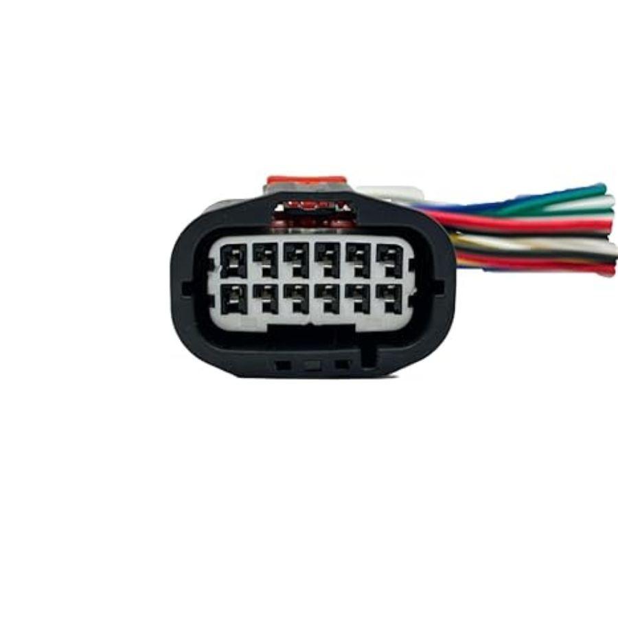 Headlight Connector Pigtail Harness Plug 12-Wire Compatible with 300 2011-20