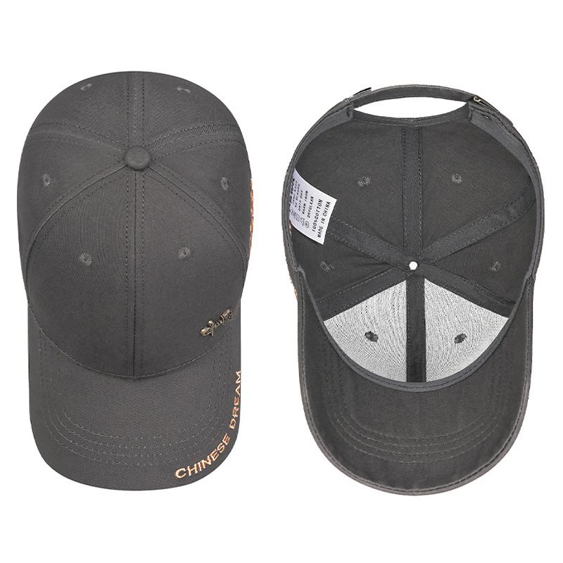 Spring Autumn Embroidered Baseball Cap Men Outdoor Sunshade Cap
