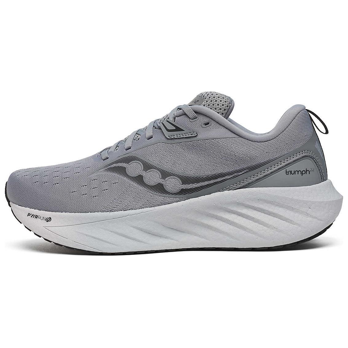 

Saucony Triumph 22 Flint Black Men Sneakers Grey S20964-211 42.5
