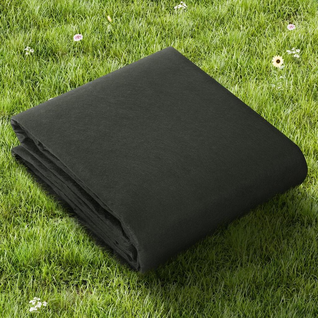 Non Woven Geotextile Fabric Under Gravel, 10x100FT 8OZ Driveway Fabric Landscape Fabric, Heavy Duty Weed Barrier Fabric, Ground Cover Weed Control