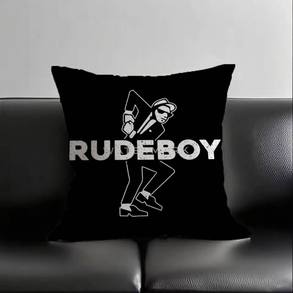 1pc Original Rude Boy Pillow Case Square Bedroom Sofa Leisure Comfort Cushion Car Living Room Home Decoration