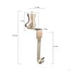 Stocking Hook for Bookshelf, Christmas Decoration Accessory