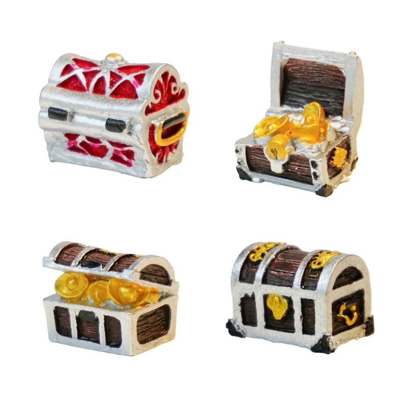 Vintage Underwater Decoration Treasure Chests Aquariums Decors For Home Or Office Use Fishtanks Landscaping Accessory