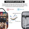 Goku Plus Shenron Borsa Termica per Pranzo Borsa Frigo Riutilizzabile, Contenitore per Pranzo Kakarot DBZ Borsa Spaziosa Porta Pranzo Borsa per Cibo Lavoro Gite