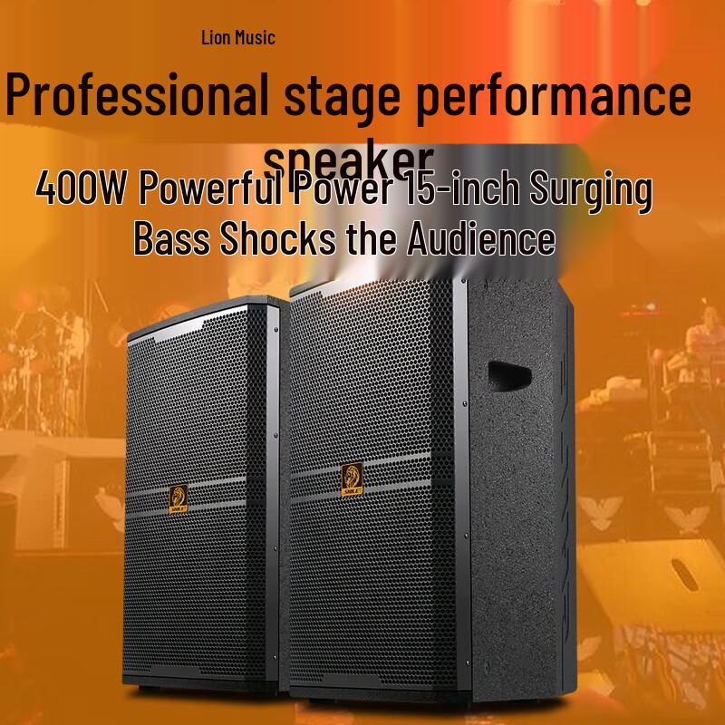Shile BM-15 15-inch Professional Stage Speaker (Pair)