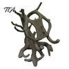 Stable Desk Accessories 3D Printed Tree Branch Phone Stand, Artistic Twisted Wood Holder Unique Root Ornament for Cell Phone, Rustic Organic
