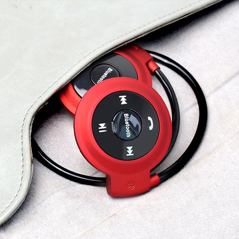 Admisitr Mini 503 Drahtlose SIM-Karten FM Over-Ear Bluetooth-Kopfhörer für Sport und Laufen, Over-Ear Bluetooth-Headsets