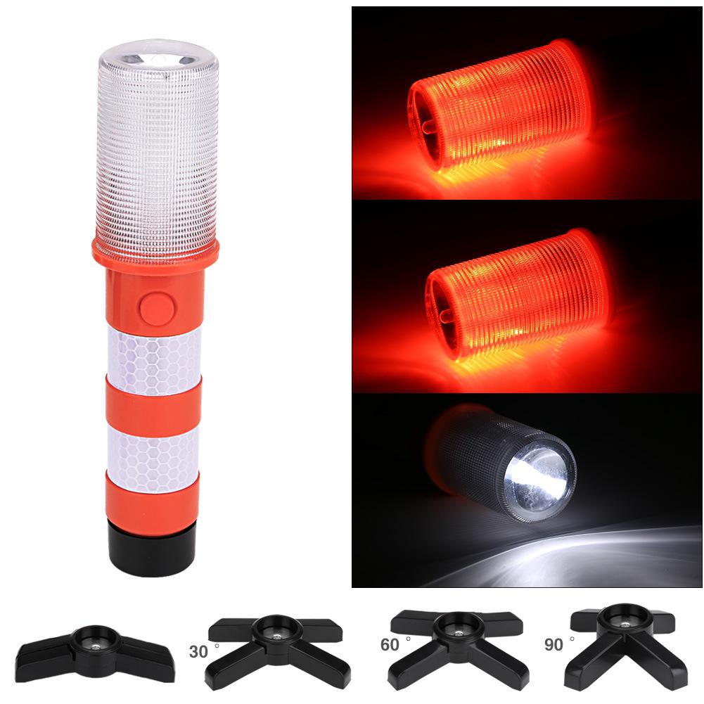 2pcs Led Twinkle Star Emergency Car Roadside Flares Light Kit Safety Strobe Warning Light Alert Flare