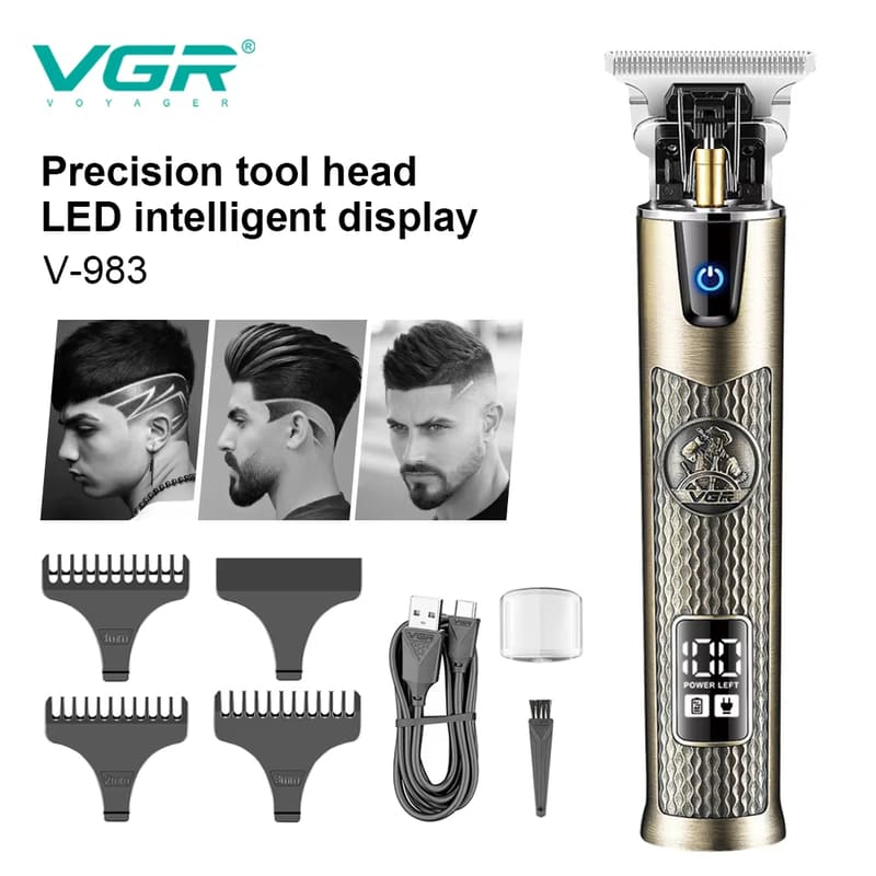 Universal High-quality High-power Hair Clipper LCD Digital Display Electric Clipper Home Engraving Men's Shaving Barber Shop Electric Clipper