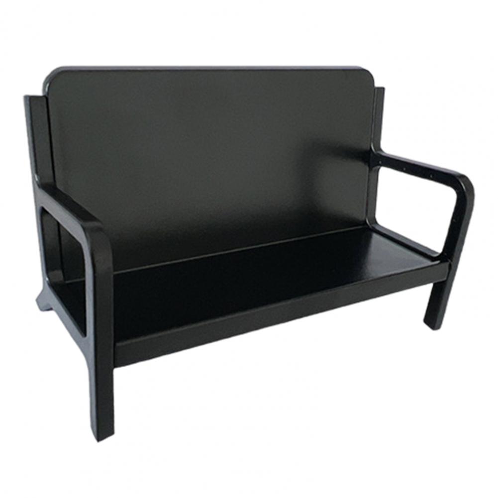 Business Card Holder Sofa Shape ABS Creative Bench Desktop Name Card Storage Display Stand Organizer Rack Office Supplies
