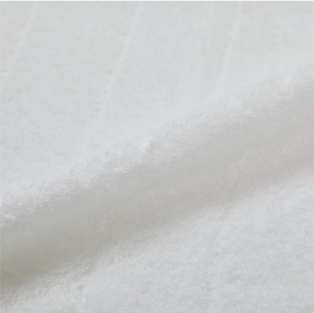 Nishikawa Gesicht Handtuch, erfrischend antibakteriell, hergestellt in TT22153671, 34x80cm, Imabari, Handtuch, geruchshemmend, sauber, Japan, Weiß,
