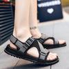 New Sandals Men Shoes Hook&loop Gladiator Men's Summer Shoes 2024 Fashion Beach Sandals Men sandalias hombre Large Size 45 46