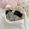 Roze Bloem Vrouwen Schattige Make-up Tas Reis Organizer Cosmetica Munten Handtas Pouch Meisjes Schattig Cartoon Vierkant Rits Cosmetische Tassen