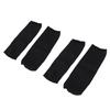4pcs Cut Resistant Sleeves Protective Arm Bite Proof Guards Sleeves Protectors for Safety Black