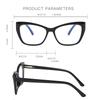 Anti-blue Light Glasses Fashion Cat Eye Eyewear Women Men High Quality Eyeglasses Blue Light Blocking Man Lady Computer Eyeglas
