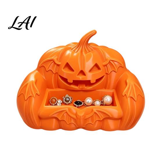 Stylish Room Accessories 3D Printed Ghost Pumpkin Sofa Ornaments Spooky Cute Halloween Desk Decor Tray Haunted Bedroom Decoration House Shelf