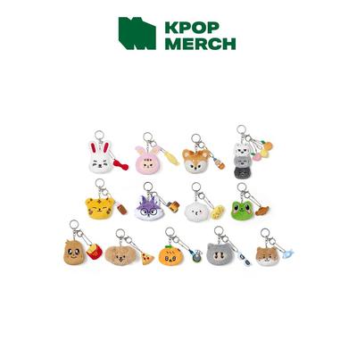 MINITEEN Plush Face Keyring