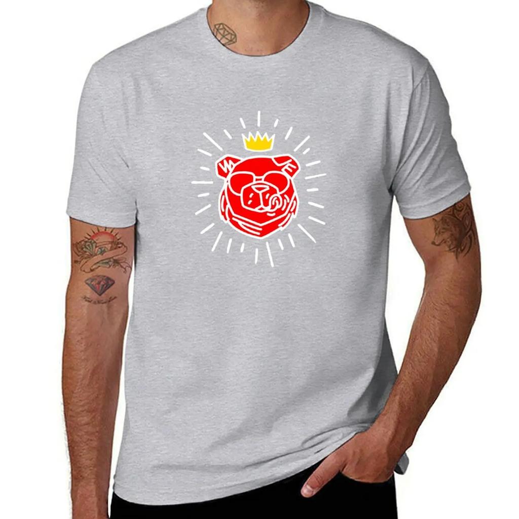 ROBUST BEAR PRIDE 24 C T-Shirt Summer Top Sports Fans Blacks Clothing for Men