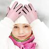 Kids Gloves Waterproof Outdoor Full Finger Thermal Gloves Children Winter Snow Mittens For For 3-13 Years Old Boy Girl